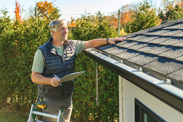 Professional Roof Replacement technician working in Kendall, NY